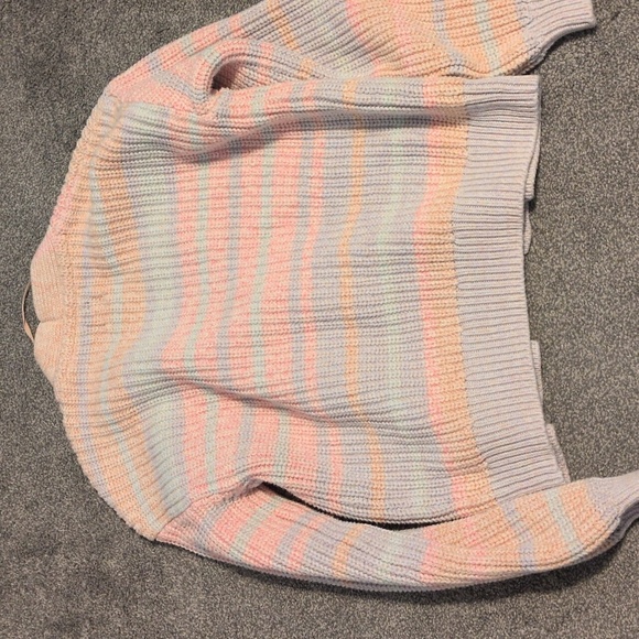 Gap 100% Cotton Pastel Cardigan Size Small - Picture 6 of 6